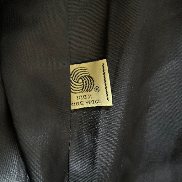 Vintage Women’s Saville | Wool Suit Jacket/Blazer Blue Gray Size 6 Made … - Picture 10 of 12